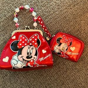Minnie Mouse Purse + Wallet